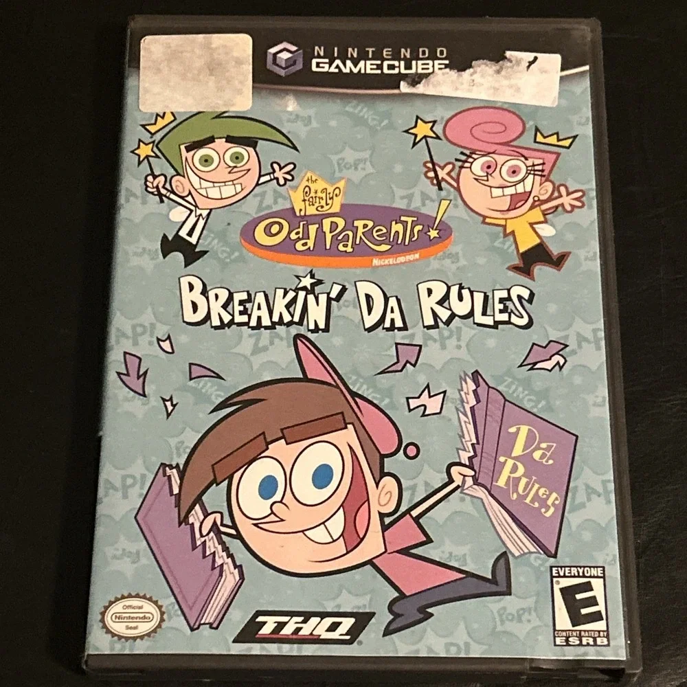 Fairly OddParents: Breakin' Da Rules (Nintendo GameCube, 2003) CIB Complete‎